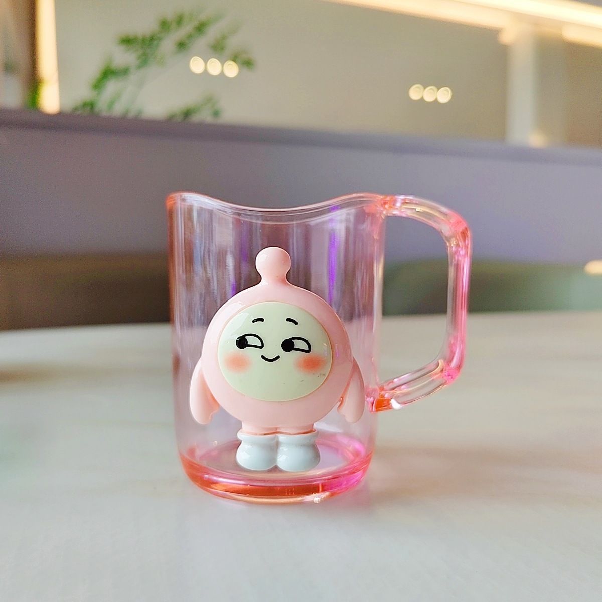 [Baby loves brushing teeth more] Pink Egg Boy - Complete set [Single cup, multip…