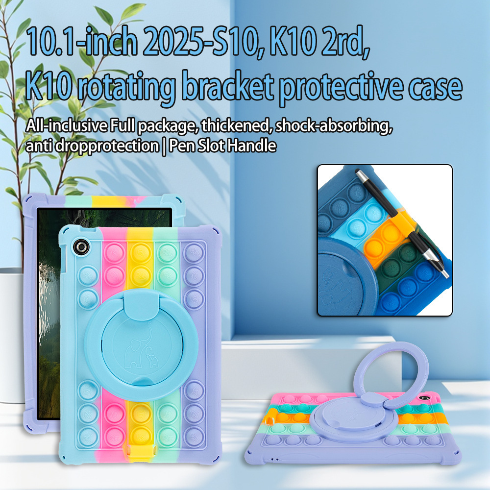 Suitable for Lenovo Tab M10 4Th Gen Tablet Rotating Pinch Tb311Fu Case 10.1inch Protective Cover