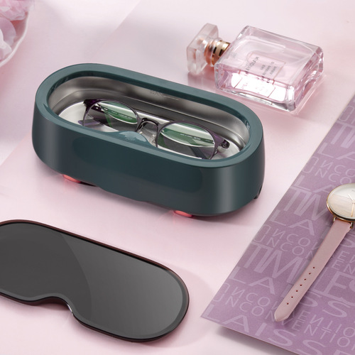Ultrasonic glasses cleaner cleaning machine household small cleaning instrument jewelry watch denture cleaning machine