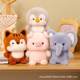 Table companion doll ornaments cute plush toy doll doll companion learning children's birthday gift wholesale