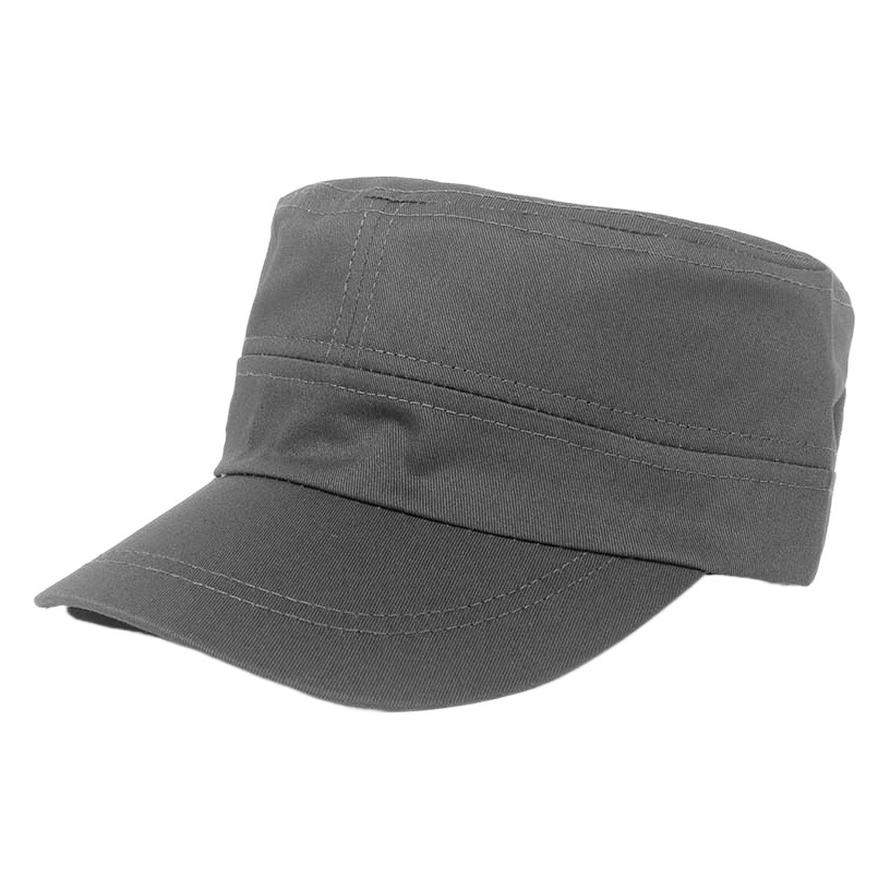 Hat men's flat hat simple monochrome military hat classic outdoor flat top light board hat Korean tide hat wholesale