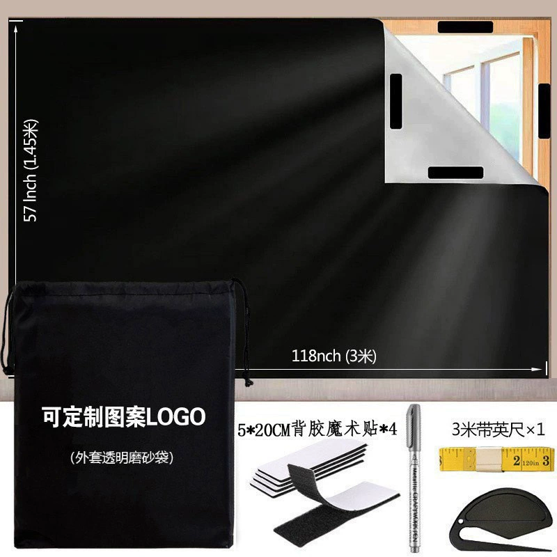 Полное затенение 420D Oxford с серебряным покрытием тканевая занавеска Amazon портативная затененная занавеска может быть разрезана по усмотрению