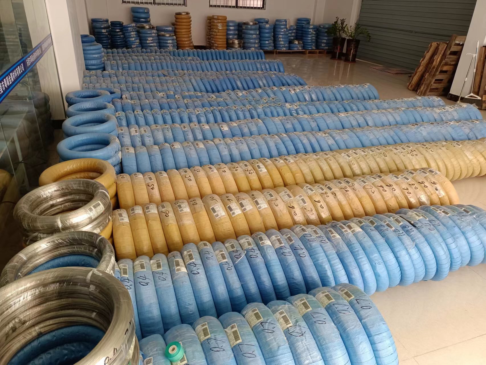 304不锈钢镀镍线 碳钢镀镍线 电池弹簧 触摸弹簧专用线现货销售