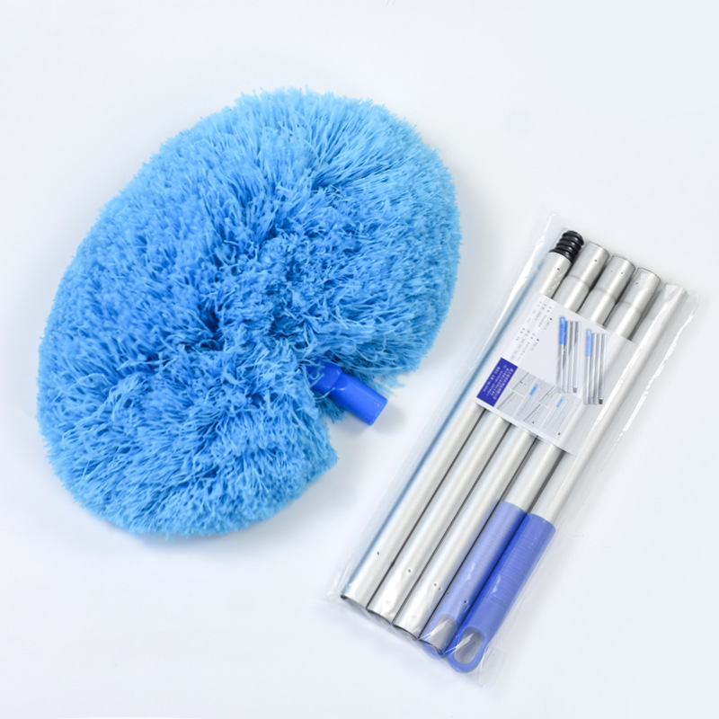 Amazon aleación de aluminio anillo de empalme eliminación de polvo limpieza de polvo techo artefacto limpieza plumero redondo