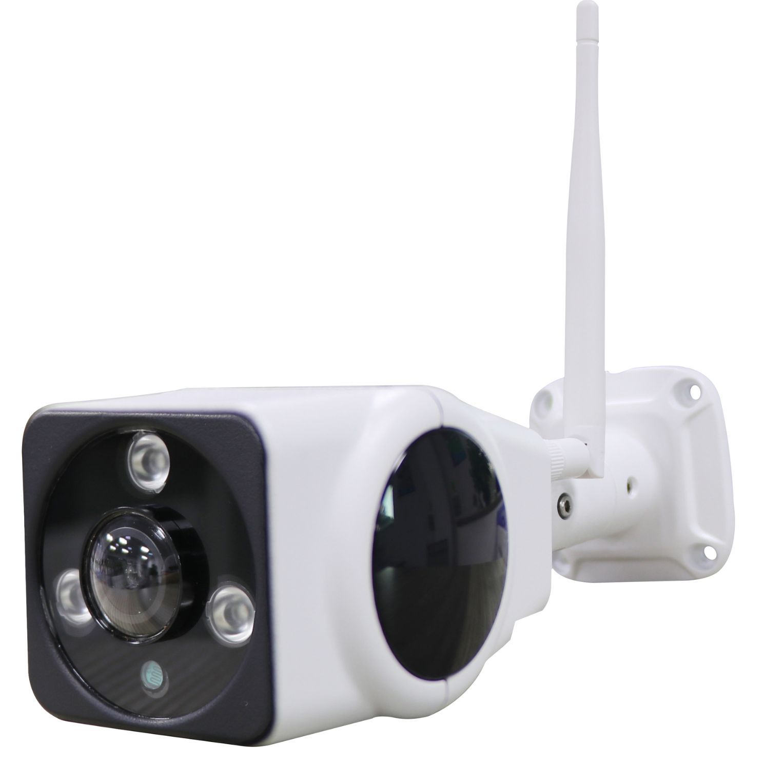 300万全景摄像机监控摄像头户外防盗枪机wificamera防盗警报