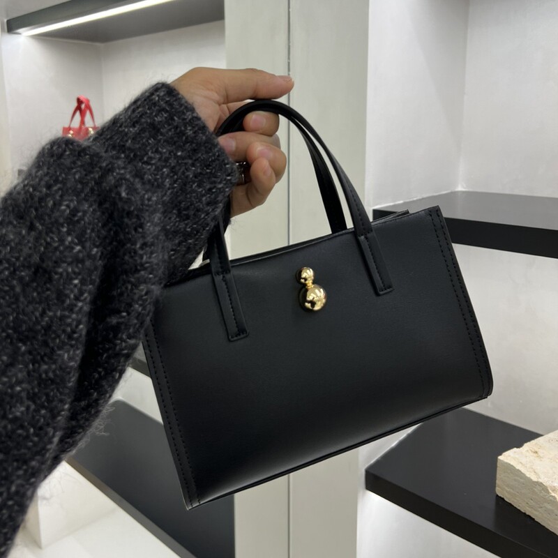 [Early Spring Small Square Bag] 2025 Cowhide Distinctive Water Drops alaia Portable Simple Women's Fashionable Shoulder Crossbody Bag