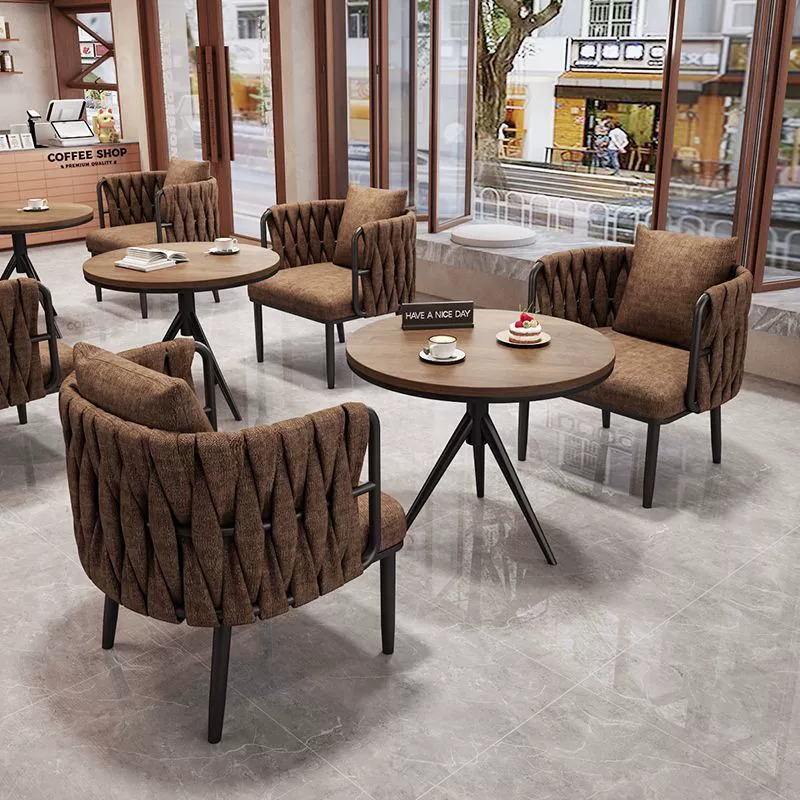 Диван для кафе в индустриальном стиле, ресторан в западном стиле, ресторан, повседневный десерт, магазин чая с молоком, зона отдыха, комбинация стола и стула для приема