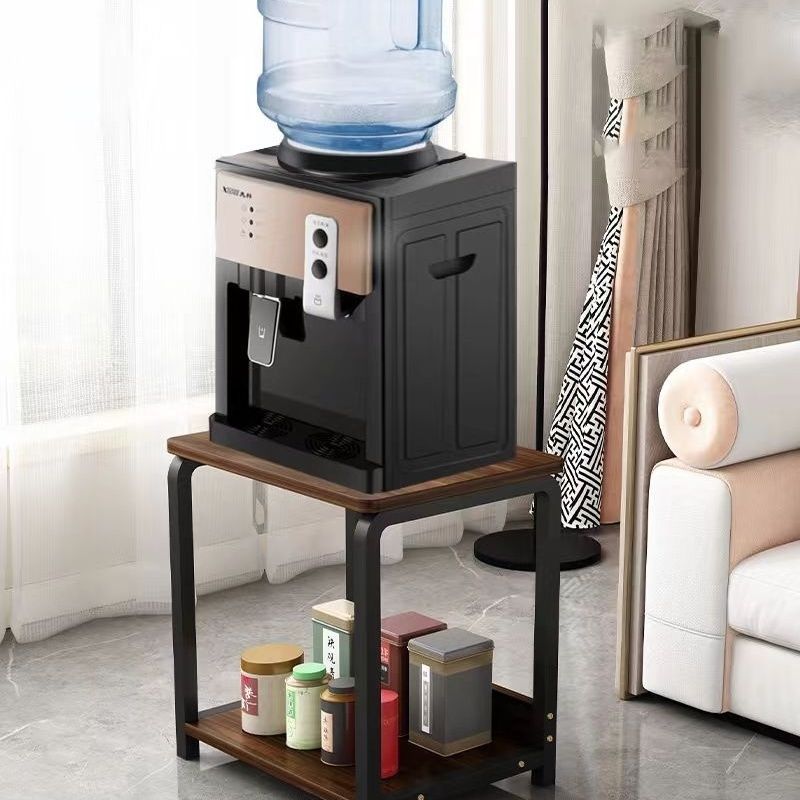 小茶几新款置物架加高小鱼缸架小花架墙边桌饮水机架棋牌室茶水桌