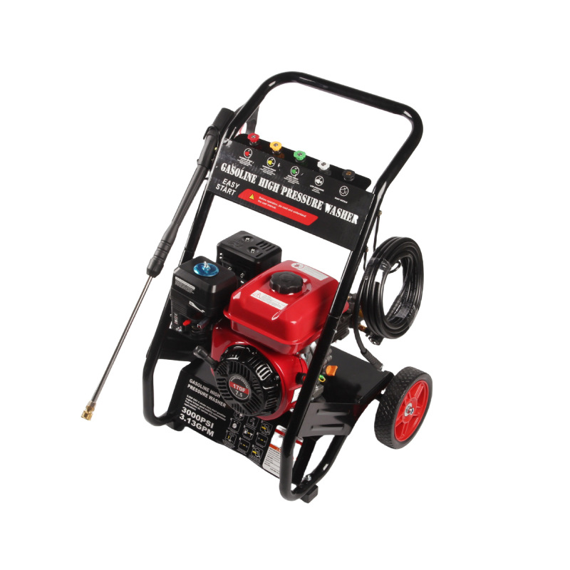 180kg Pressure 7.5 Horsepower Valve-Free Swash Plate Pump Trolley-Type Gasoline High-Pressure Car Washing Machine Floor Scrubber Cleaning Machine 180kg Pressure 7.5 Horsepower Valve-Free Swash Plate Pump Trolley-Type Gasoline High-Pressure Car Washing Machine Floor Scrubber Cleaning Machine