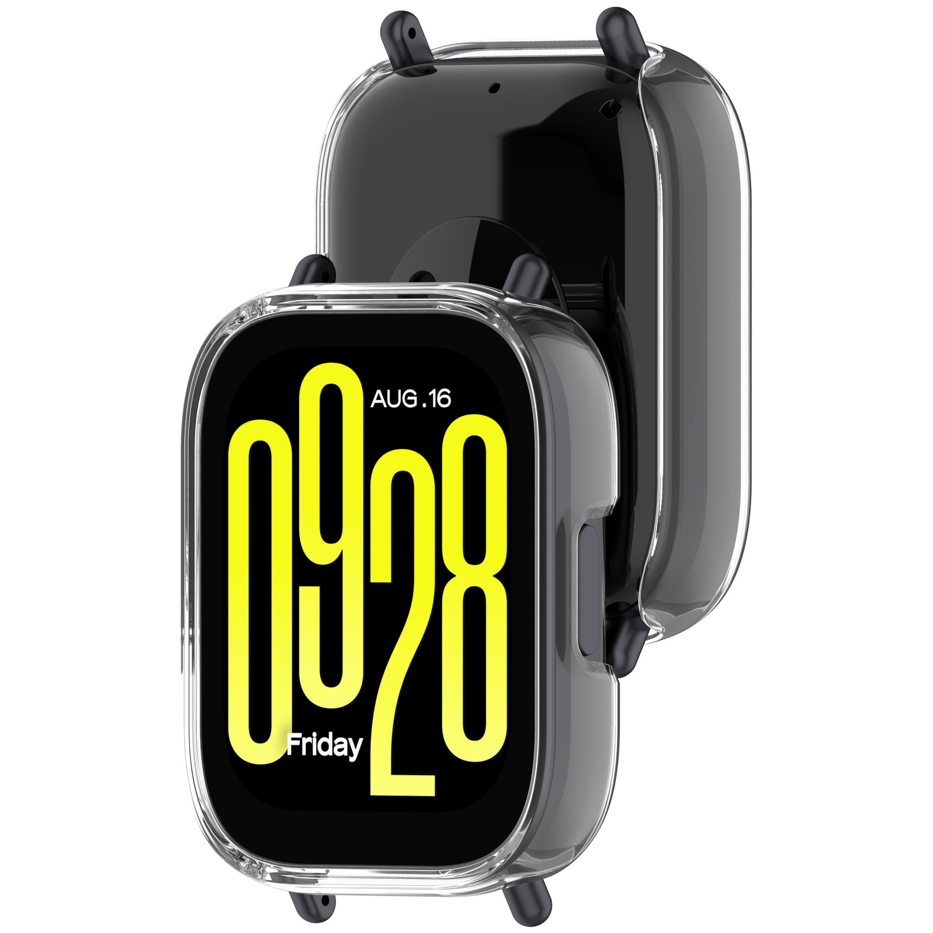 Suitable for Redmi Watch5 Active half-pack protective case and Redmi watch5 Lite hollow PC protective case undefined