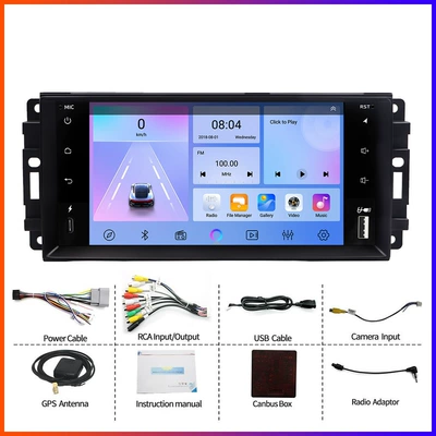 Suitable for Jeep Car Navigation, Wrangler Reversing Camera, Grand Cherokee Android Universal Device, Dvd Car Navigation (DVD Navigation) - jeep-android-universal-machine-official-standard-configuration-264greversing-rear-view