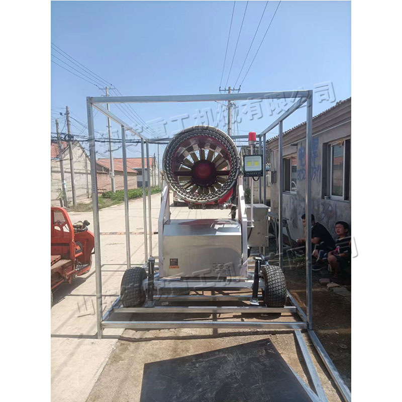 滑雪场大型造雪机 游乐场移动人工降雪机 户外旋转飘雪制雪机