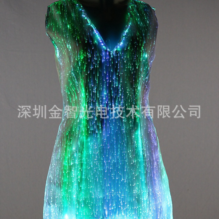 Lámpara de fibra óptica LED decorativa, luz ambiental creativa para bodas o fiestas