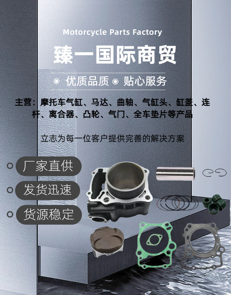 Suitable for Honda Cbr300 Cbr300R Cbf300N Cbr250I Cylinder Piston Motorcycle Cylinder Set