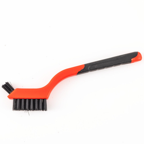 Plastic handle Wenwan wire brush Rudraksha currency cleaning copper wire brush Walnut Wenwan cleaning rust removal bristle brush