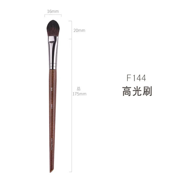 Pincel de fibra Cangzhou juego completo de pinceles de maquillaje Cangzhou Moyu Makeup Appliance Co., Ltd. Cepillo corrector cepillo de sombra de ojos