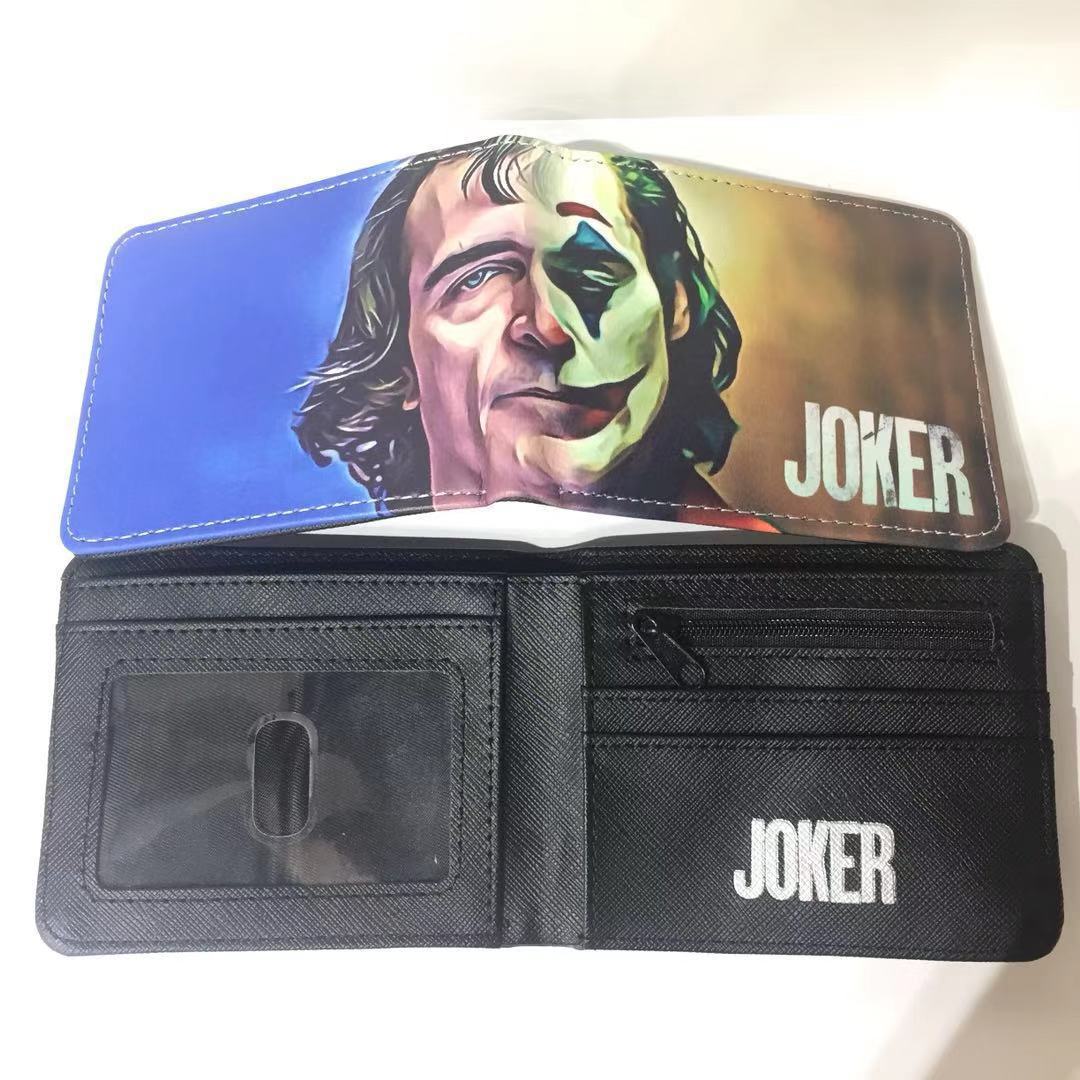 Black Jack Knight billetera corta de dos veces Héroe de dibujos animados estudiante monedero