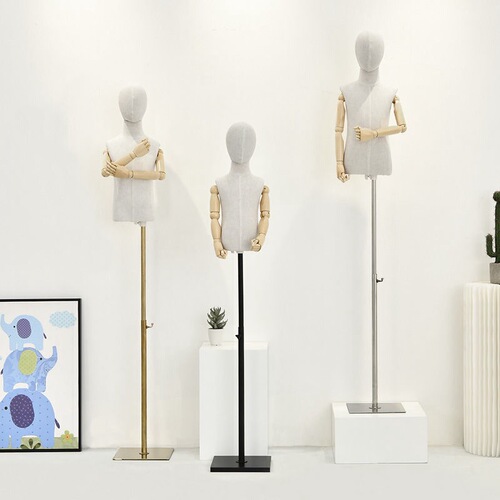 Children's model display stand Korean version of children's clothing store window props half-length clothing children's stand mannequin independent stand