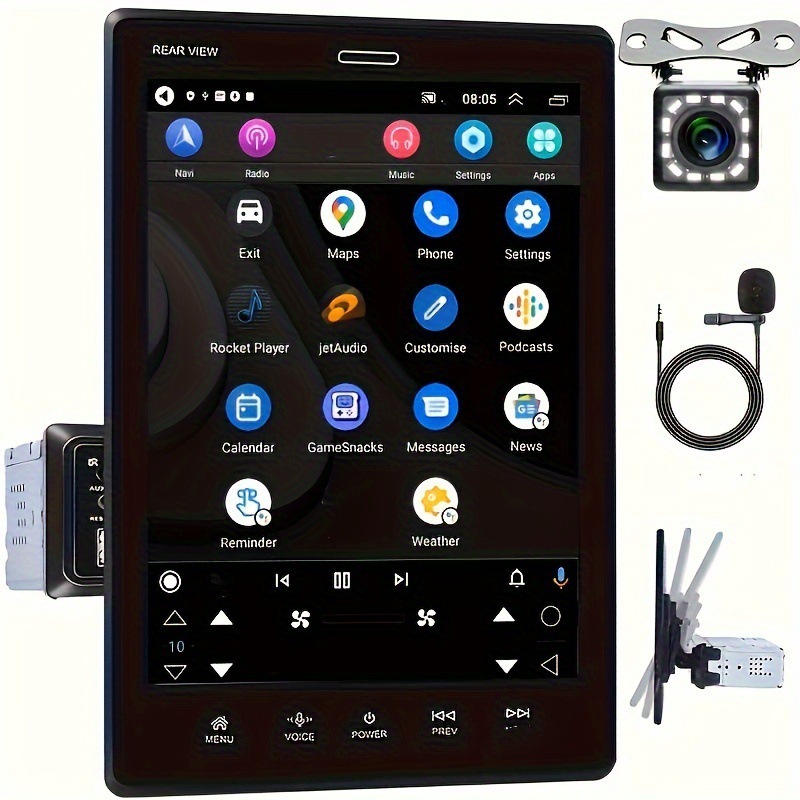 2026新款跨境代发9.5英寸触摸屏汽车立体声单汽车立体声与