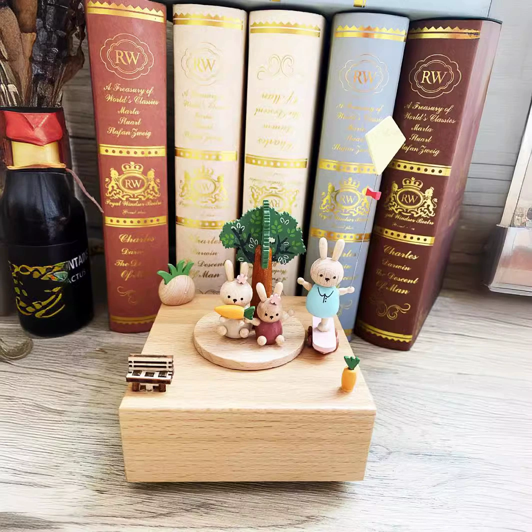 Деревянная музыкальная шкатулка для музыкальных шкатулок Подарки на день рождения для девочек Детские игрушки Подарки для подружек