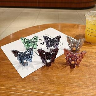 Fully Electroplated Butterfly Mobile Phone Holder Back Sticker Three-Dimensional Girl Mobile Phone Sticker Decoration New Cross-Border Cartoon