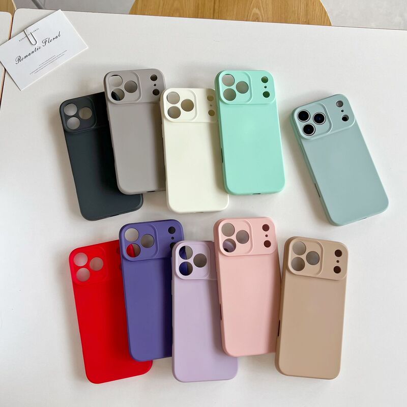 适用iphone16promax手机壳仿液态硅胶苹果17全包精孔15防摔保护套|undefined