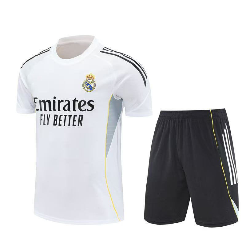 2526 Argentina Brazil France Real Madrid Barcelona Liverpool Training Jersey Short-Sleeved World Cup Sportswear Set 2526 Argentina Brazil France Real Madrid Barcelona Liverpool Training Jersey Short-Sleeved World Cup Sportswear Set