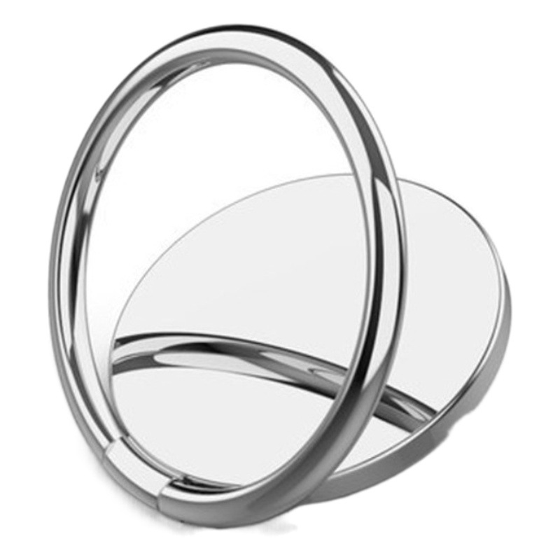 小型で精巧な金属製リングホルダー 携帯電話スタンド 360度回転 粘着式丸型スタンド 卸売