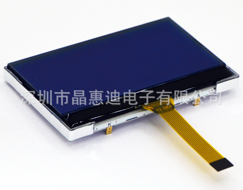 12864����/COG/2.1��/SPI�ӿ�/10PIN/LCD��ɫҺ����/����/����