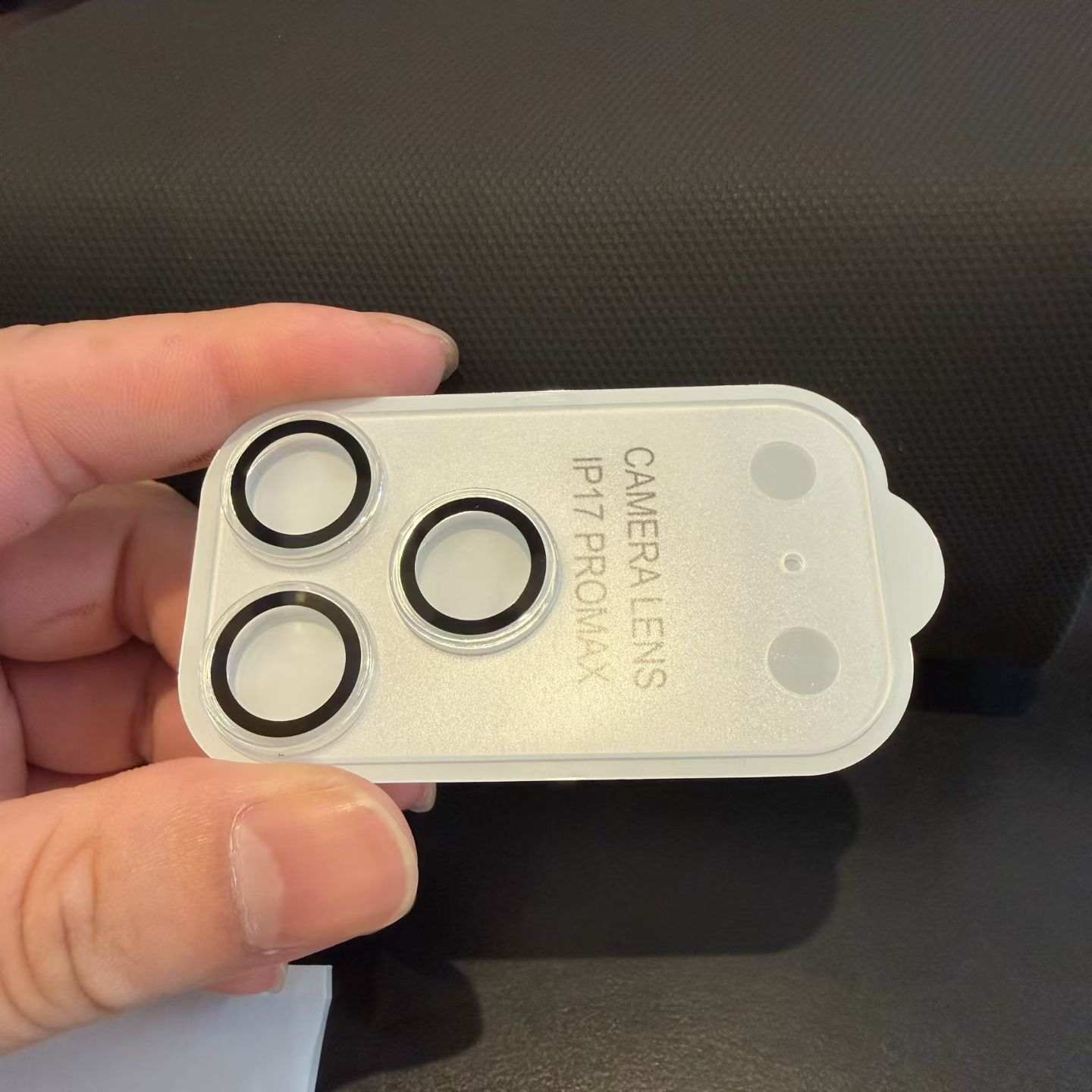 Aplicable para iphone17pro esmerilado semitransparente todo incluido película de lente 17promax película de cámara bicromática