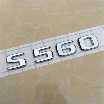 Car logo: emblem, English lettering, rear tail - standard-s560