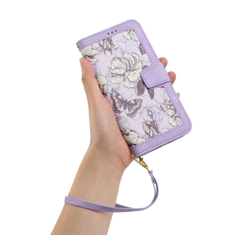 Cover telefono stampata in pelle con cordino per iphone e android_voghion.com