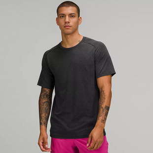 Round Neck Men's Outdoor Mountaineering Fitness Running Training Clothing Sweatshirt T-Shirt Top Moisture-Absorbent Quick-Drying Short-Sleeved Clothing