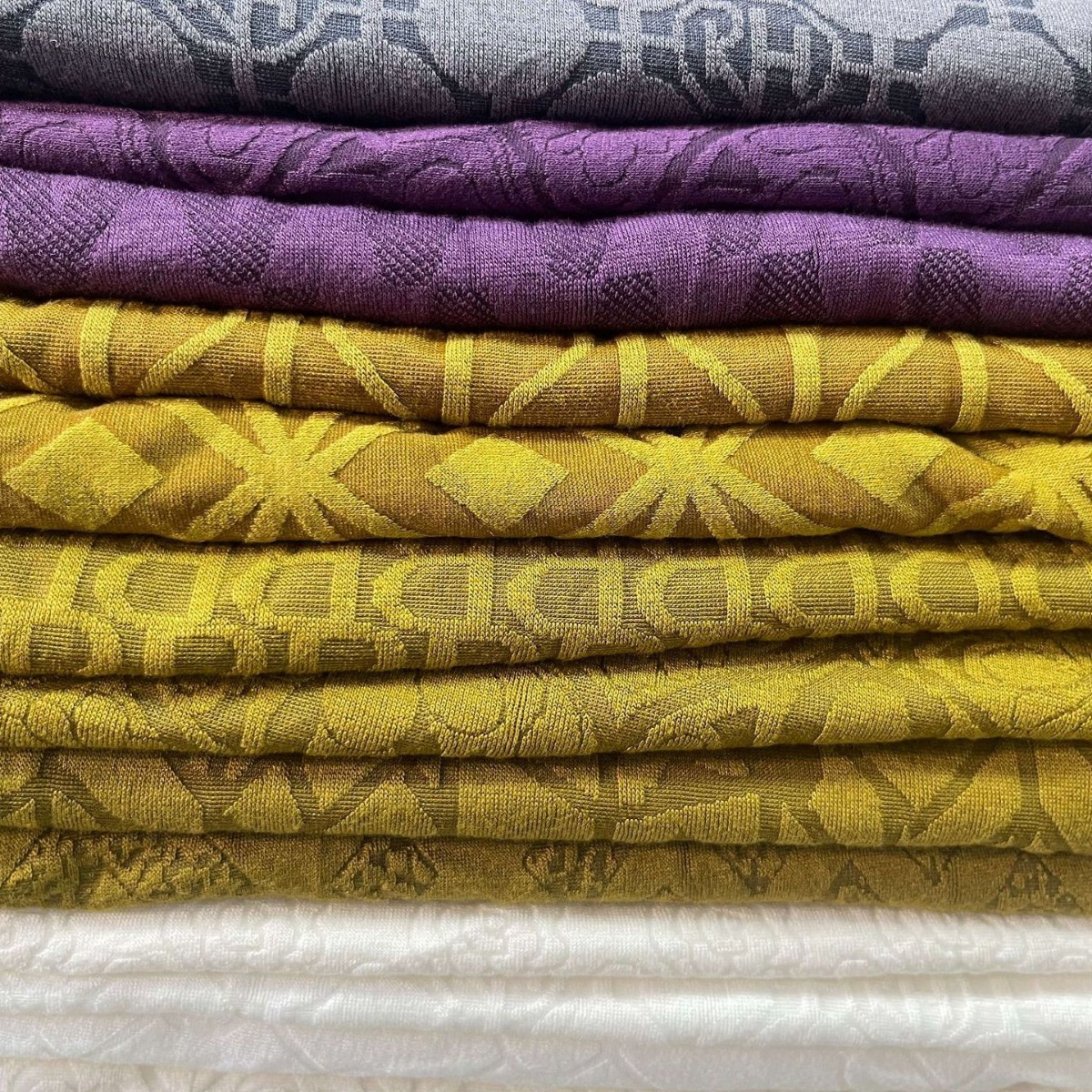 大量现货服装面料加工锦氨提花面料网布工艺纯棉里料弹力网布