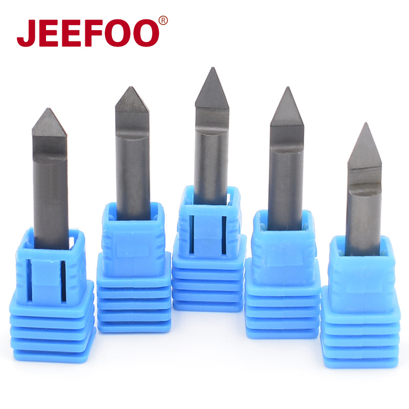 杰峰A级金刚石平底尖刀金刚石PCD雕刻刀花岗岩大理石刻字雕花刀DA