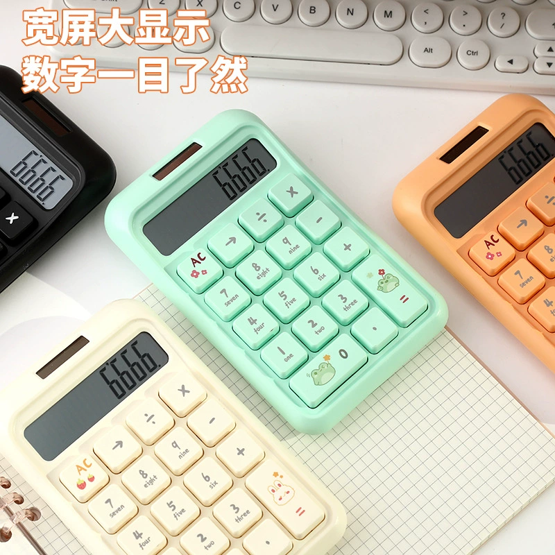 RZ-859 калькулятор яркого цвета портативный офисный калькулятор оптом