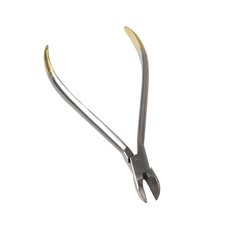 Alambre de ligadura de alambre de acero Alambre de corte de alambre de níquel-titanio Alicates de corte de extremo Alicates de equipo dental Alicates de corte de alambre fino