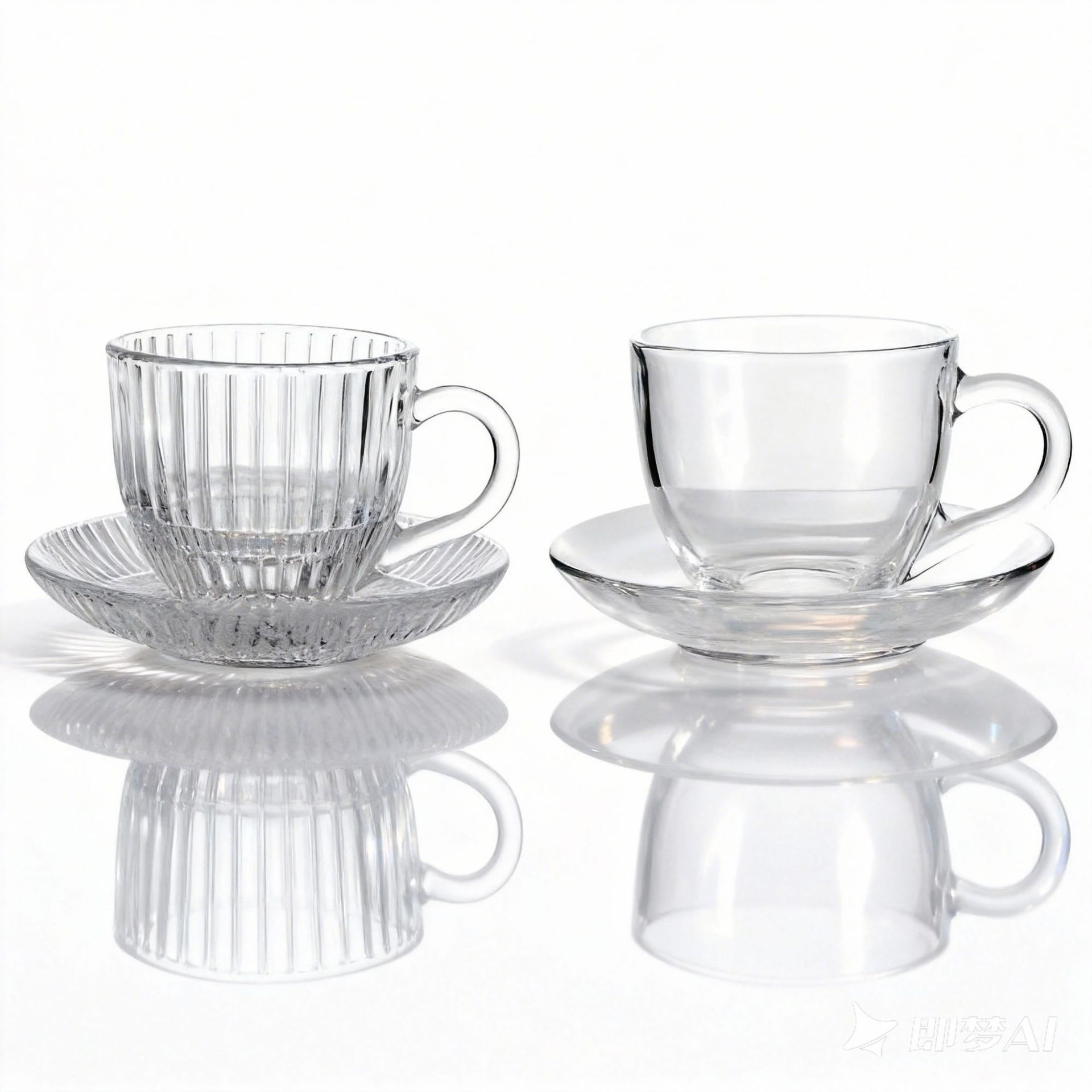 Taza de café simple resistente al calor con mango de taza de café espresso italiano, plato de taza de té con flores