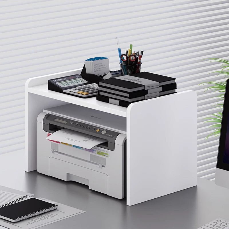 Small Printer Stand Office Desk Computer Storage Rack Desktop Double-Layer Copier Storage Rack Multi-Functional Small Printer Stand Office Desk Computer Storage Rack Desktop Double-Layer Copier Storage Rack Multi-Functional