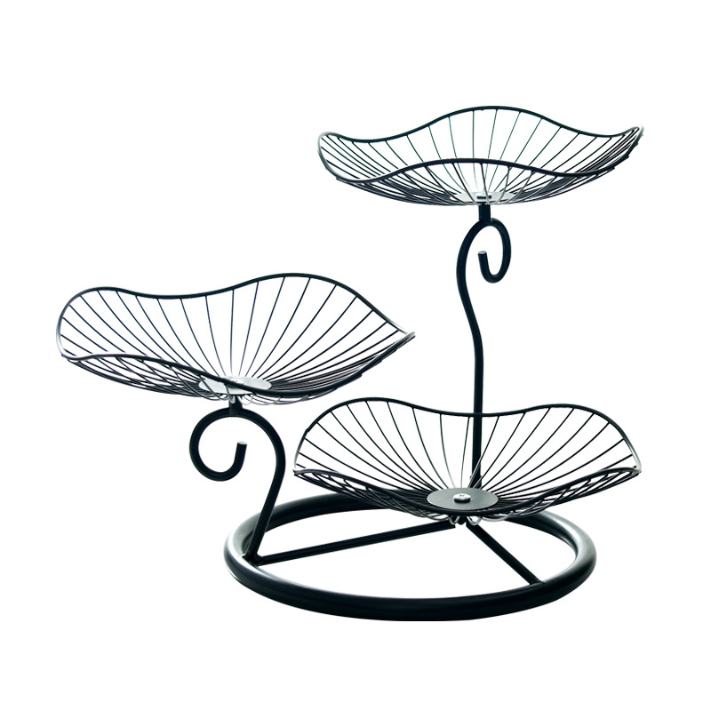 Luz nórdica lujo Internet celebridad hierro fruta placa moderna minimalista casa sala de estar Mesa café snack placa creativa restaurante Decoración