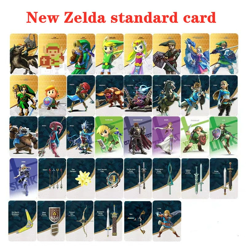 Амилоудий Спот Сталда Царство слез AMIIBO карта, карта Nintendo wilderness game NFC связывающая карта
