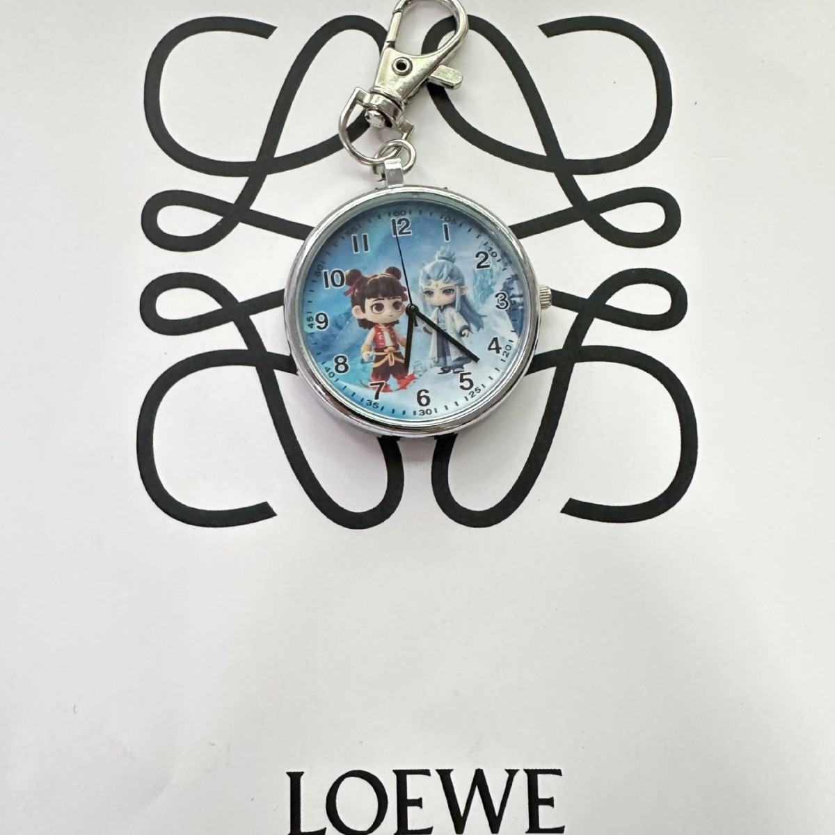 Nezha's Magic Child's New Style Pocket Watch, Wall Watch, Student Boys and Girls Children's Peripheral Clocks