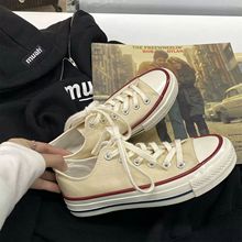 暮星EVENSTAR 高帮帆布鞋学生男女情侣鞋休闲鞋MIS-19