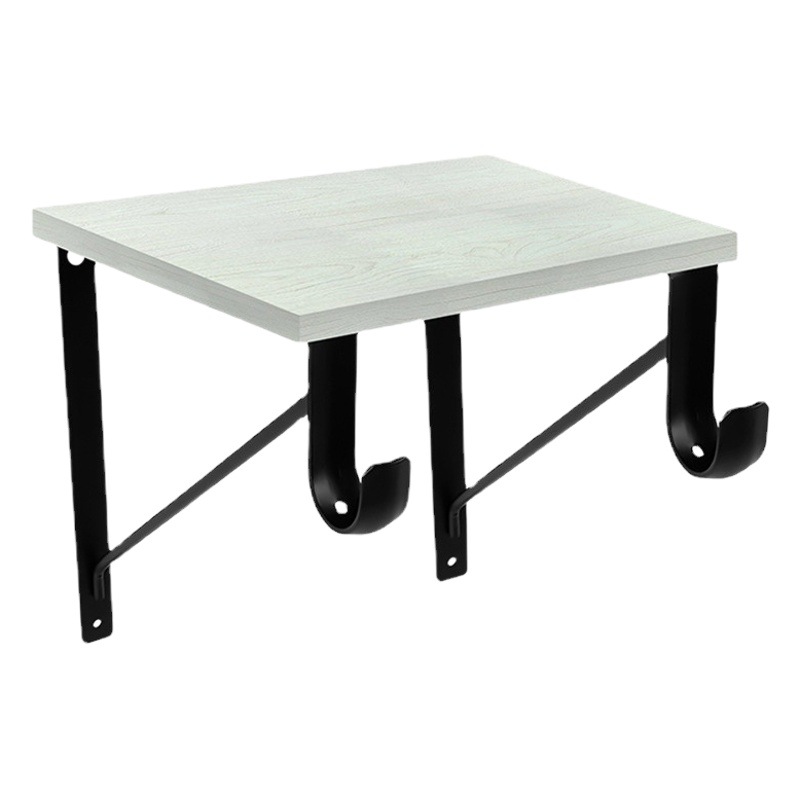 Gancho triángulo soporte partición soporte de metal estante montado en la pared estante hardware fabricante