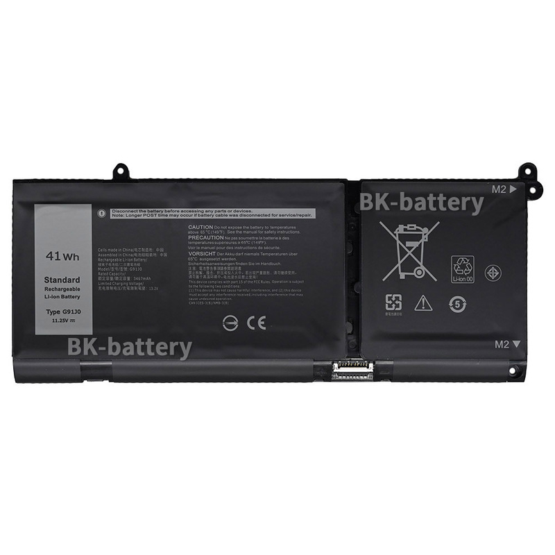 Suitable for Dell Inspiron 5518 5418 5415 5515 7415 G91J0 Laptop Battery
