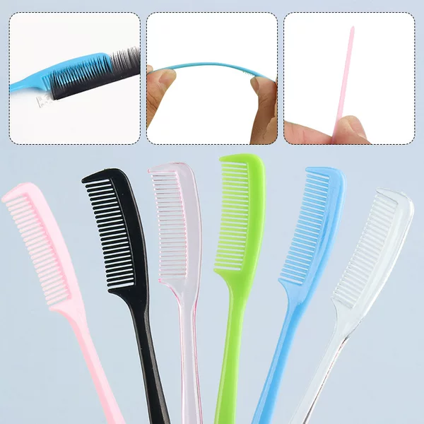 Wholesale 10 Pieces/Pack Eyebrow Comb, Eyelash Comb, Toy Comb, Doll Comb, Household Mini Comb, Portable Beauty Tools