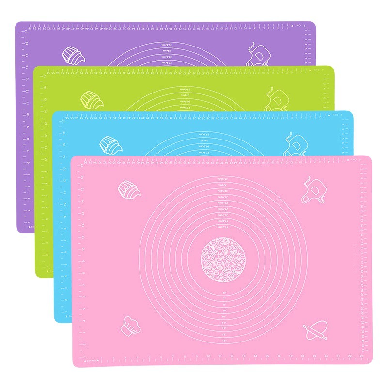 Пищевой коврик для замешивания утолщенный силиконовый коврик для пельменей панель и коврик Бытовая доска подвижная пластиковая доска