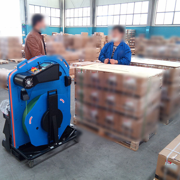 TP-800卡板托盘穿带机 托盘打包自动穿带 打包效率高 操作简单