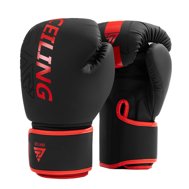 Guantes de boxeo ZTTY al por mayor para adultos, equipo de protección, guantes de boxeo de PU antidesgarro transfronterizos, forro de plástico de goma, guantes de boxeo para niños