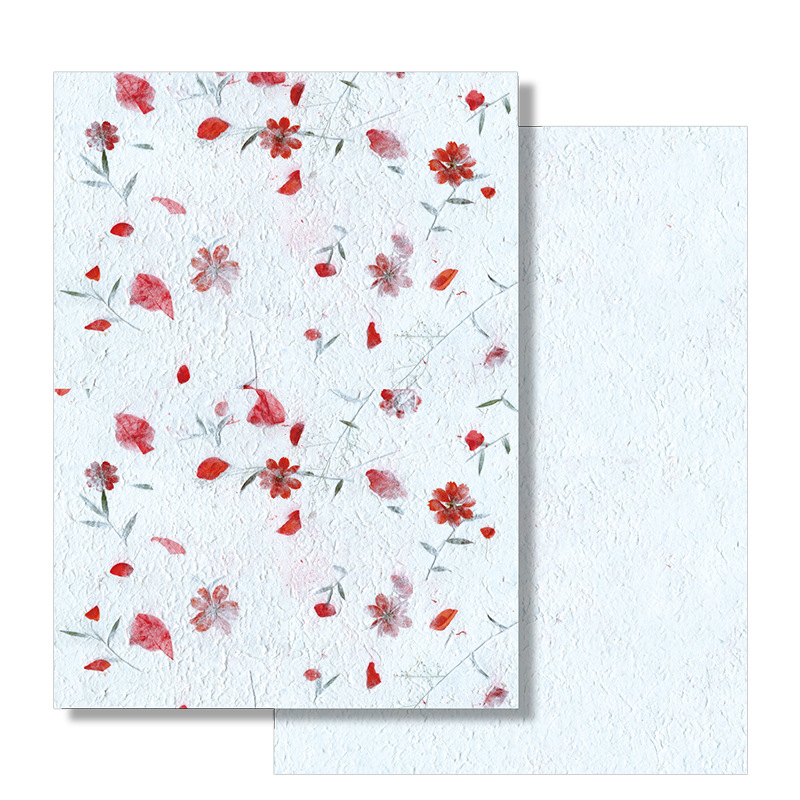 Papel kraft petal espeso de alta textura papel artístico de embalaje de flores hecha a mano DIY material de envoltura floral ramo de flores